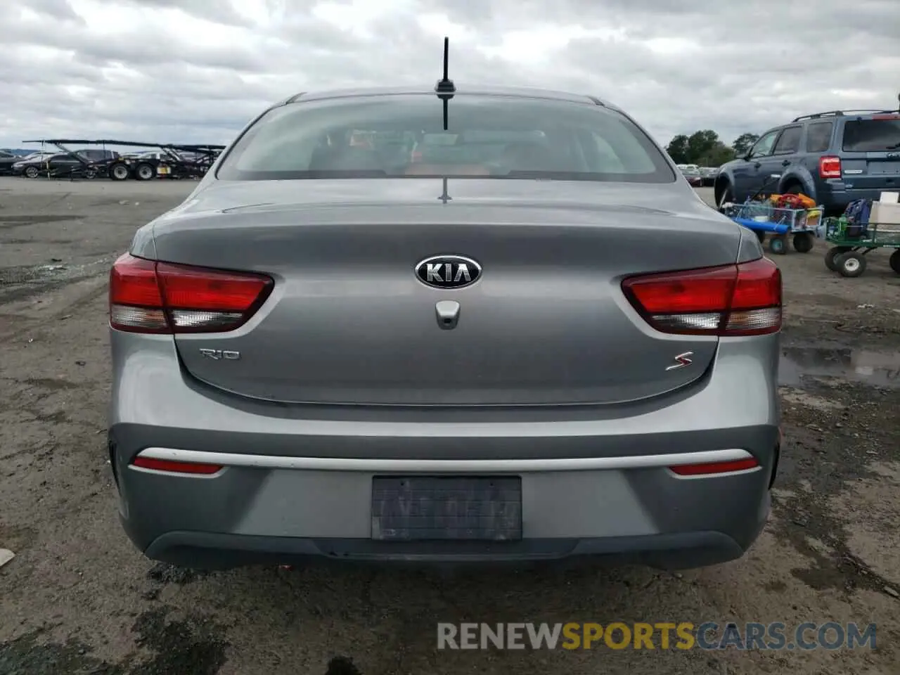 6 fotografías del automóvil dañado 3KPA24AD2ME401151 KIA RIO 2021