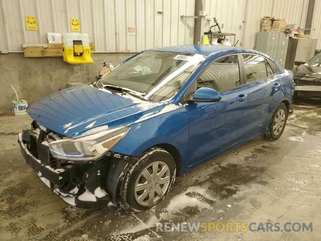 1 fotografías del automóvil dañado 3KPA24AD3ME367544 KIA RIO 2021