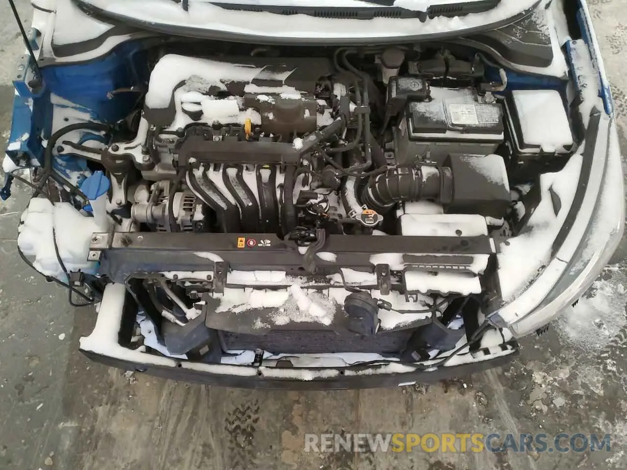 11 fotografías del automóvil dañado 3KPA24AD3ME367544 KIA RIO 2021