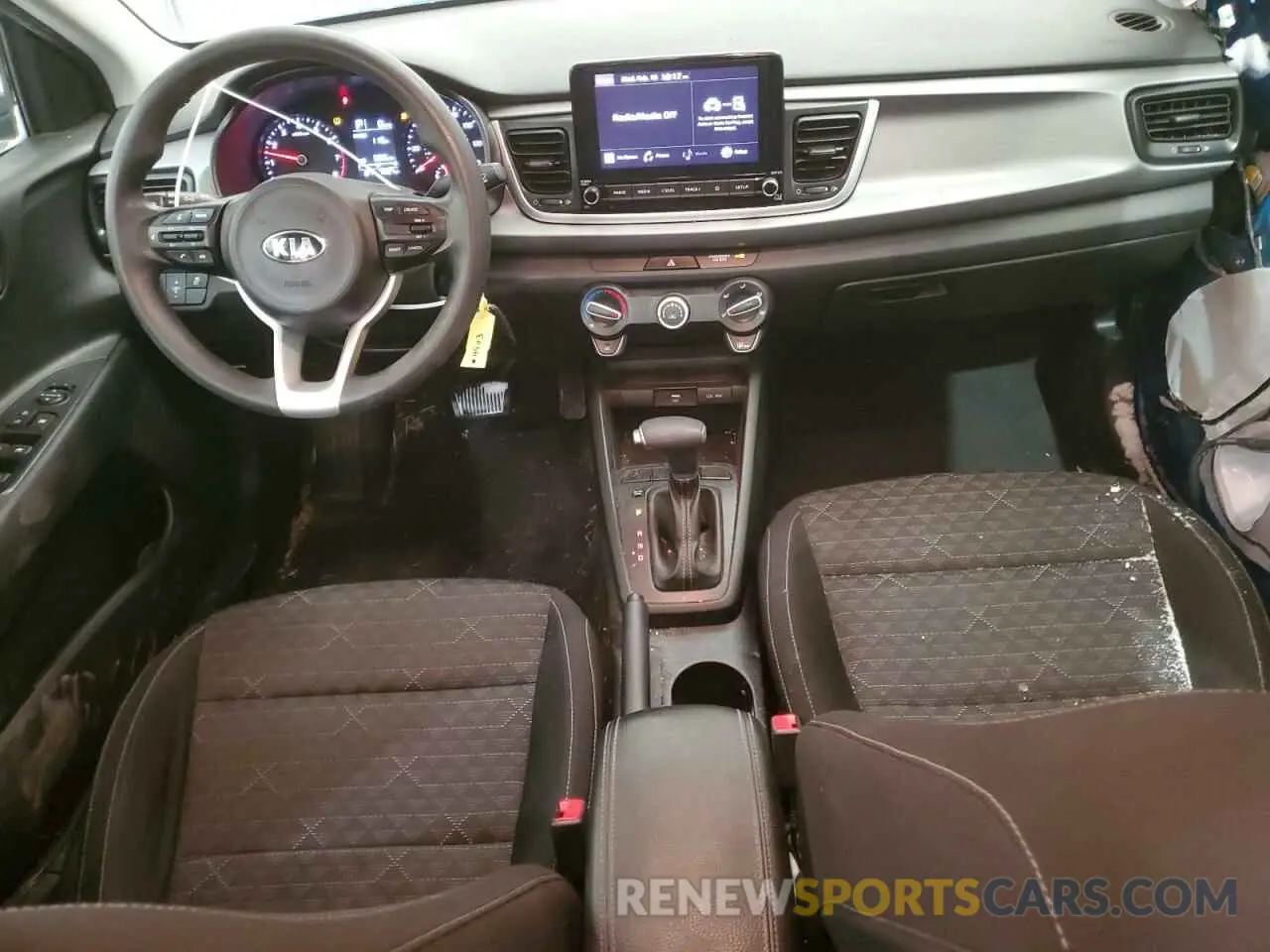 8 fotografías del automóvil dañado 3KPA24AD3ME367544 KIA RIO 2021