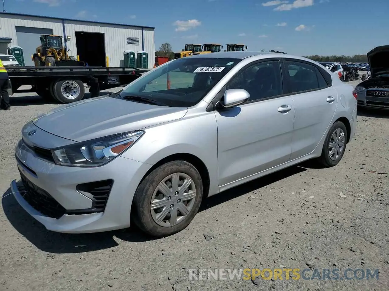 1 fotografías del automóvil dañado 3KPA24AD3ME383145 KIA RIO 2021