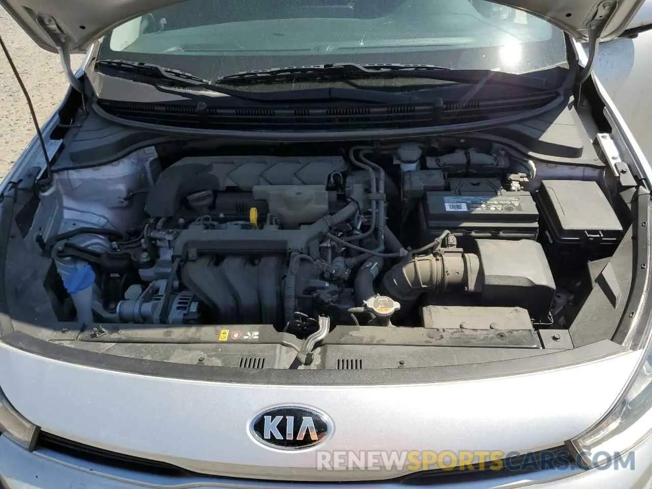 13 fotografías del automóvil dañado 3KPA24AD3ME383145 KIA RIO 2021