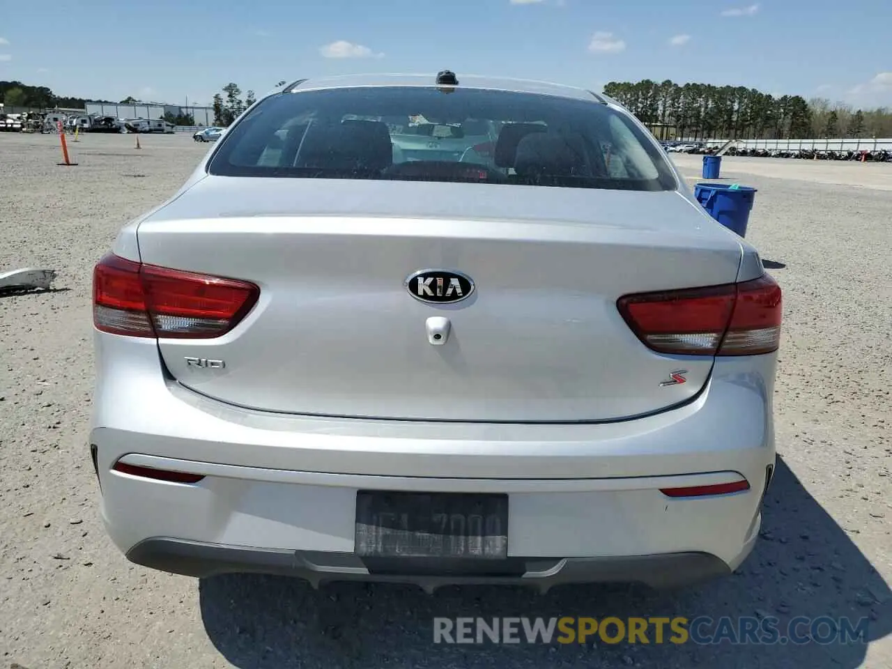 6 fotografías del automóvil dañado 3KPA24AD3ME383145 KIA RIO 2021