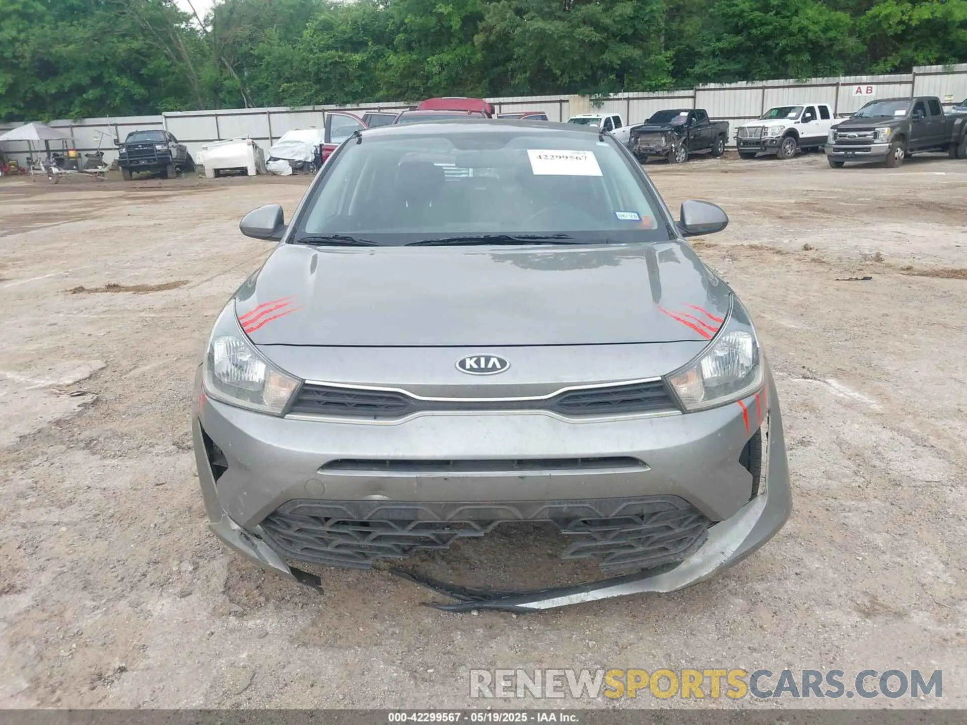 12 fotografías del automóvil dañado 3KPA24AD3ME405709 KIA RIO 2021