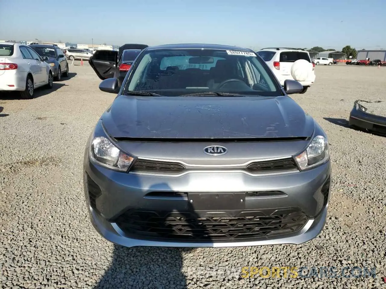 5 fotografías del automóvil dañado 3KPA24AD4ME365799 KIA RIO 2021