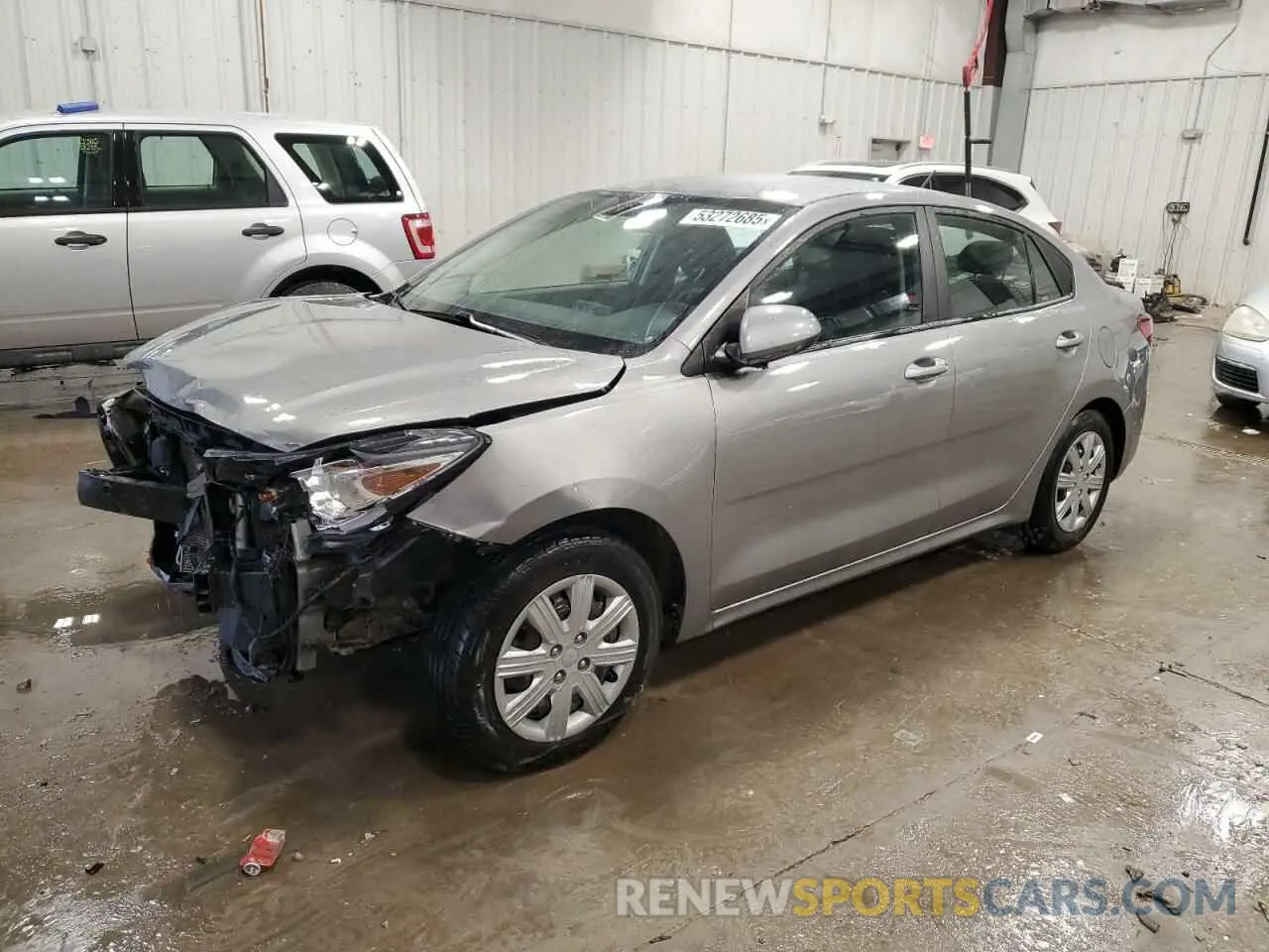 1 fotografías del automóvil dañado 3KPA24AD4ME393022 KIA RIO 2021