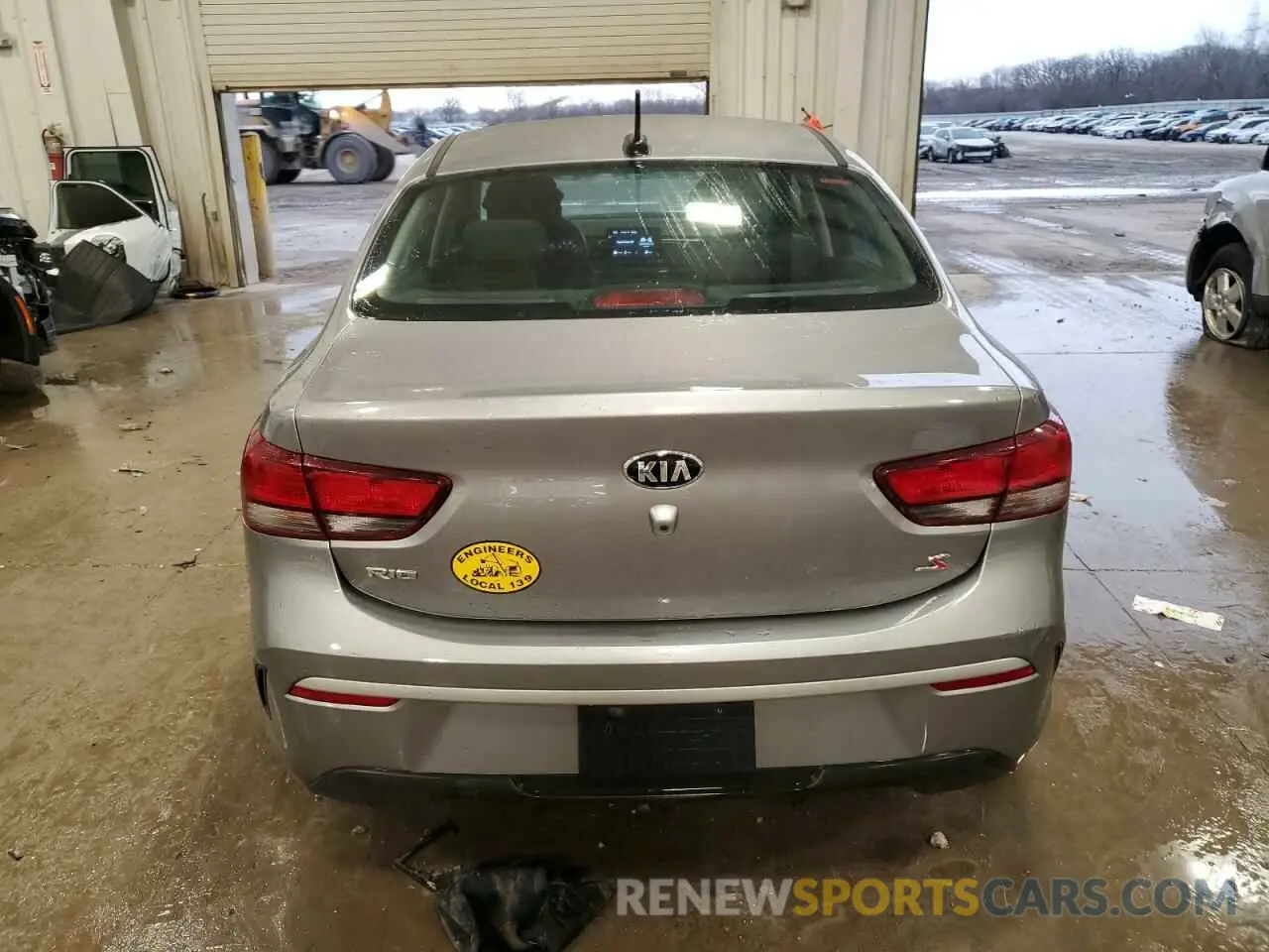 6 fotografías del automóvil dañado 3KPA24AD4ME393022 KIA RIO 2021