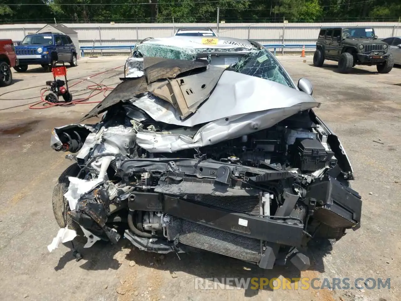 5 fotografías del automóvil dañado 3KPA24AD4ME402124 KIA RIO 2021