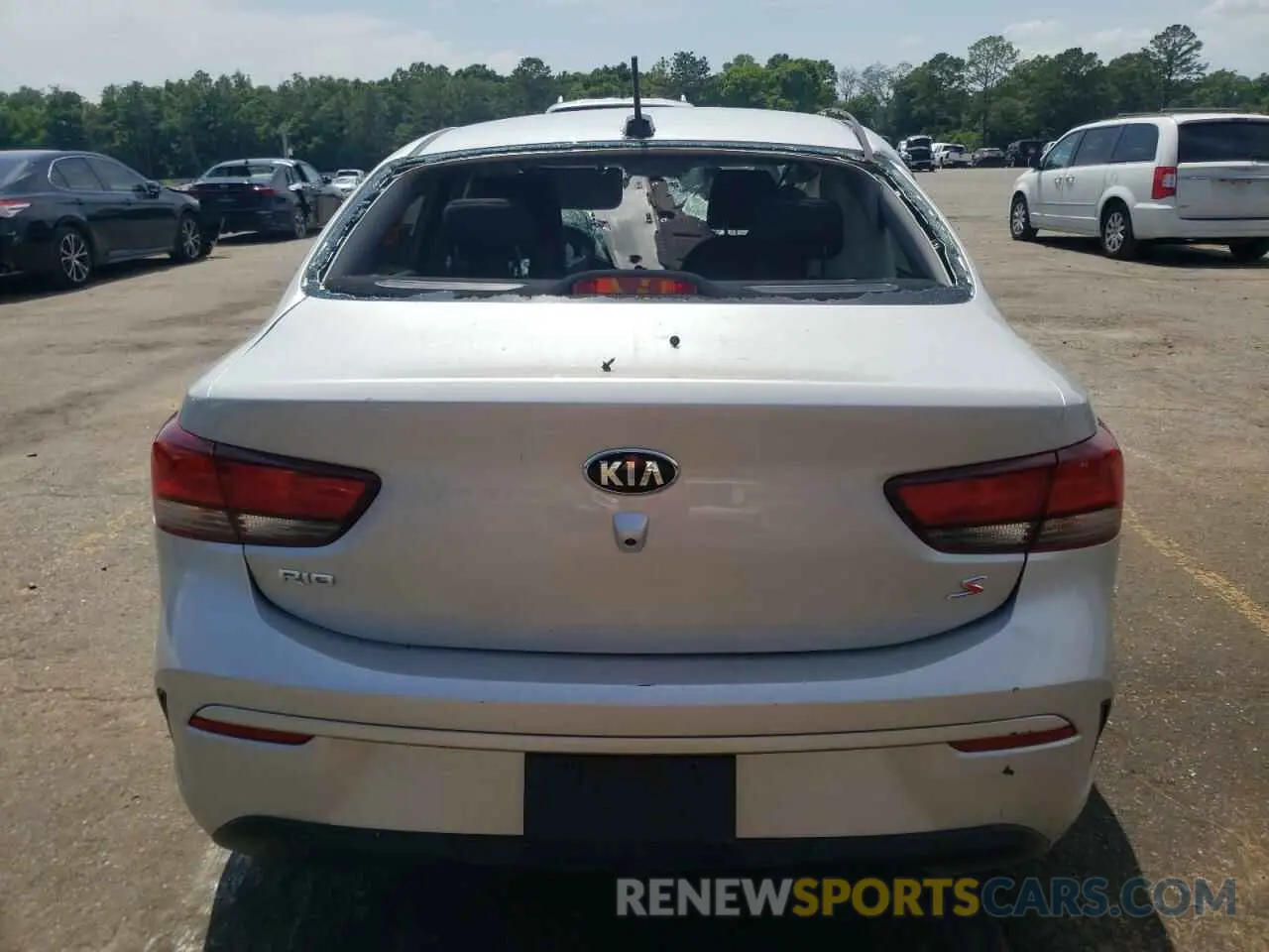 6 fotografías del automóvil dañado 3KPA24AD4ME402124 KIA RIO 2021