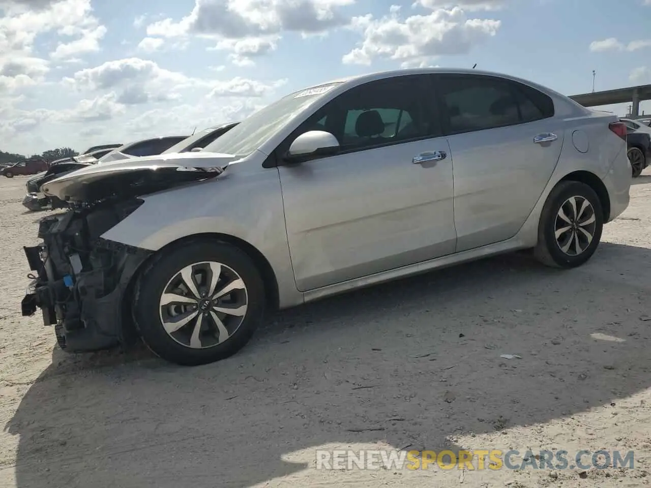 1 fotografías del automóvil dañado 3KPA24AD4ME424429 KIA RIO 2021