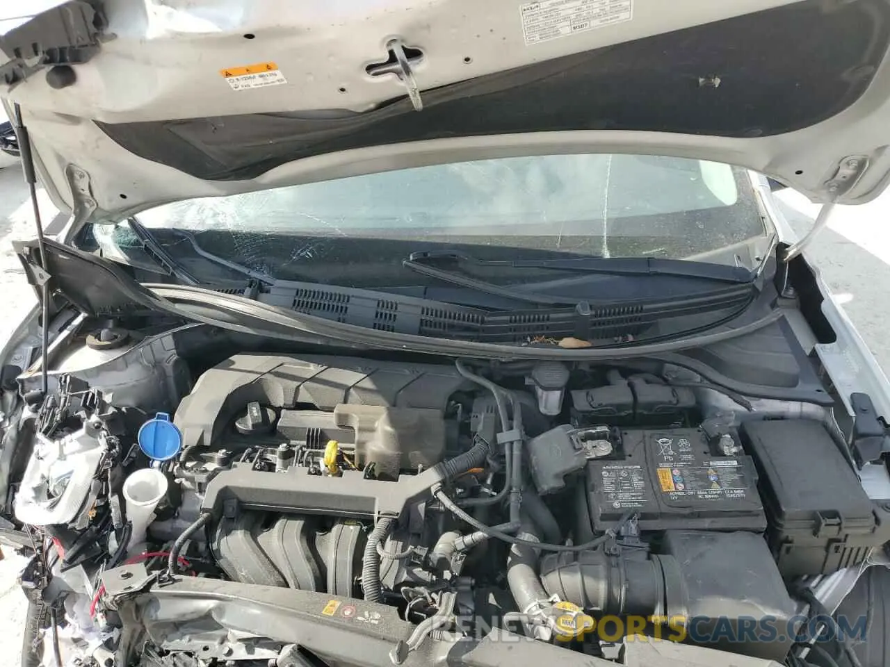 11 fotografías del automóvil dañado 3KPA24AD4ME424429 KIA RIO 2021