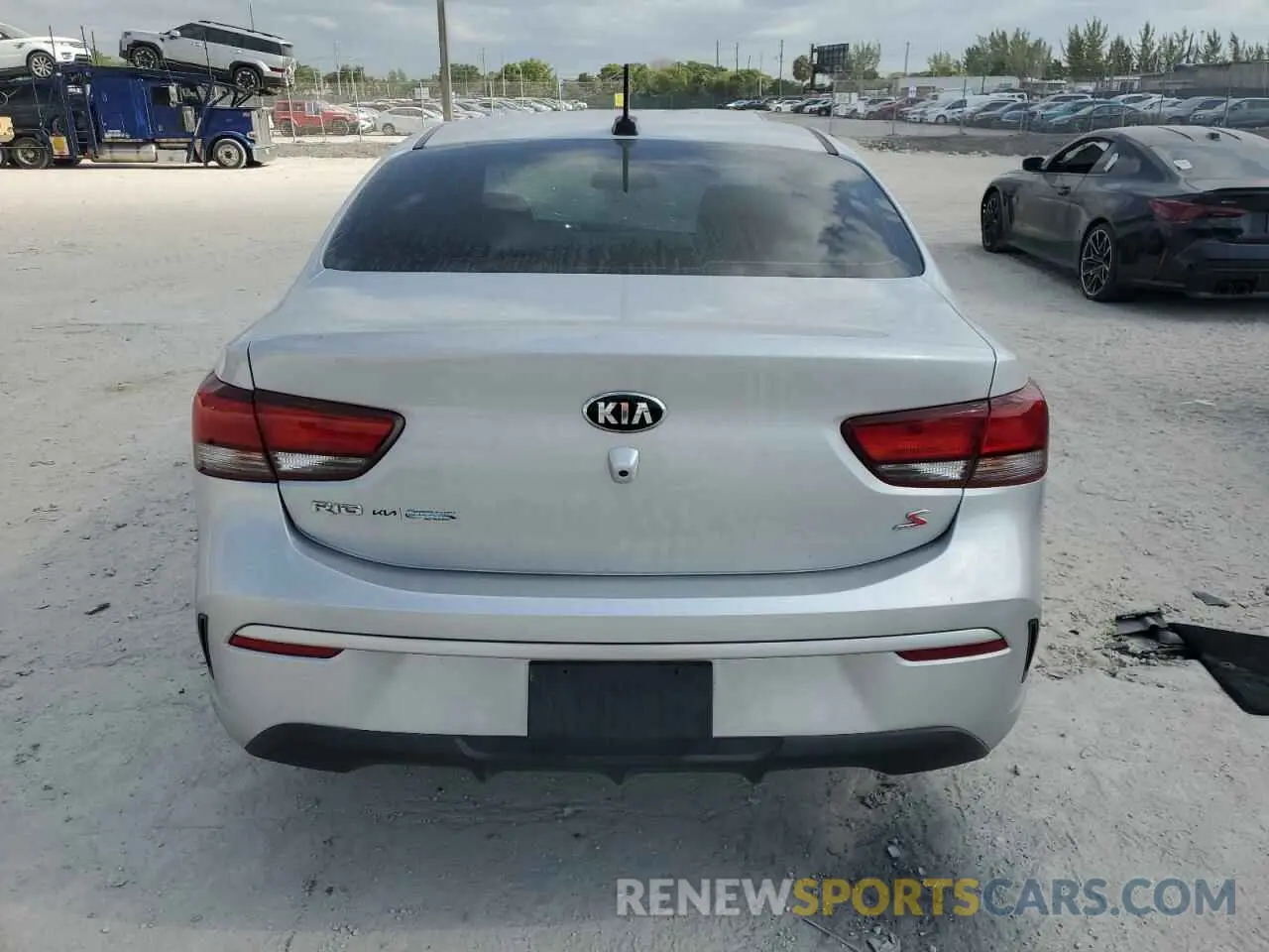 6 fotografías del automóvil dañado 3KPA24AD4ME424429 KIA RIO 2021