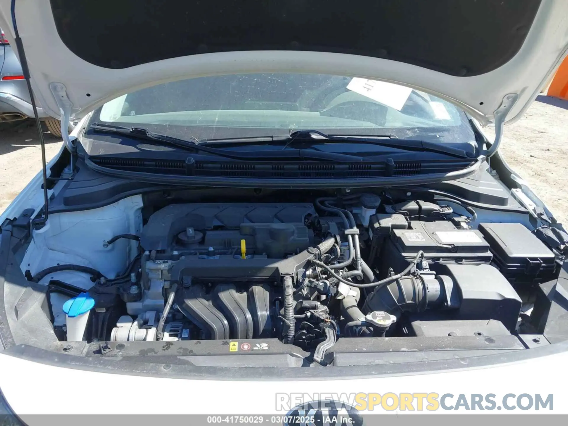 10 fotografías del automóvil dañado 3KPA24AD4ME430442 KIA RIO 2021