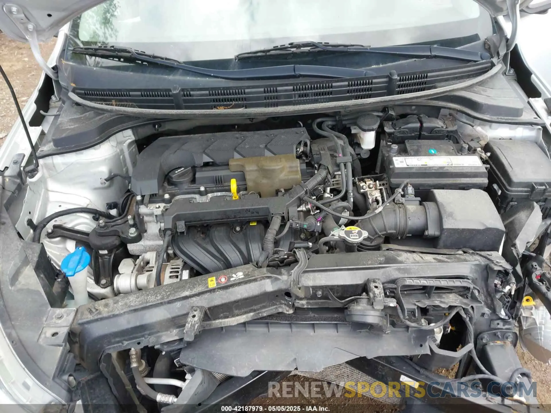 10 fotografías del automóvil dañado 3KPA24AD5ME367643 KIA RIO 2021