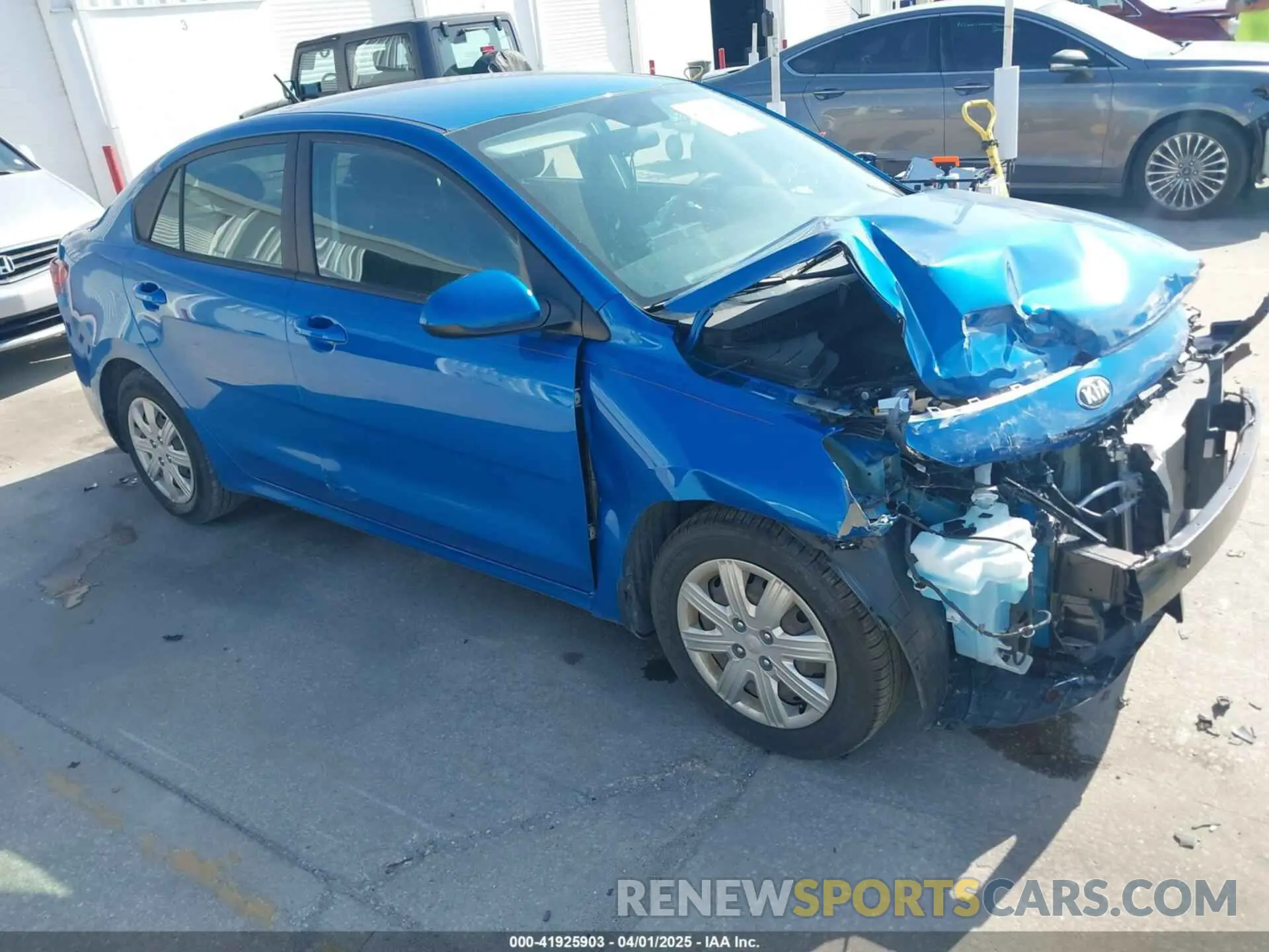1 fotografías del automóvil dañado 3KPA24AD5ME392302 KIA RIO 2021