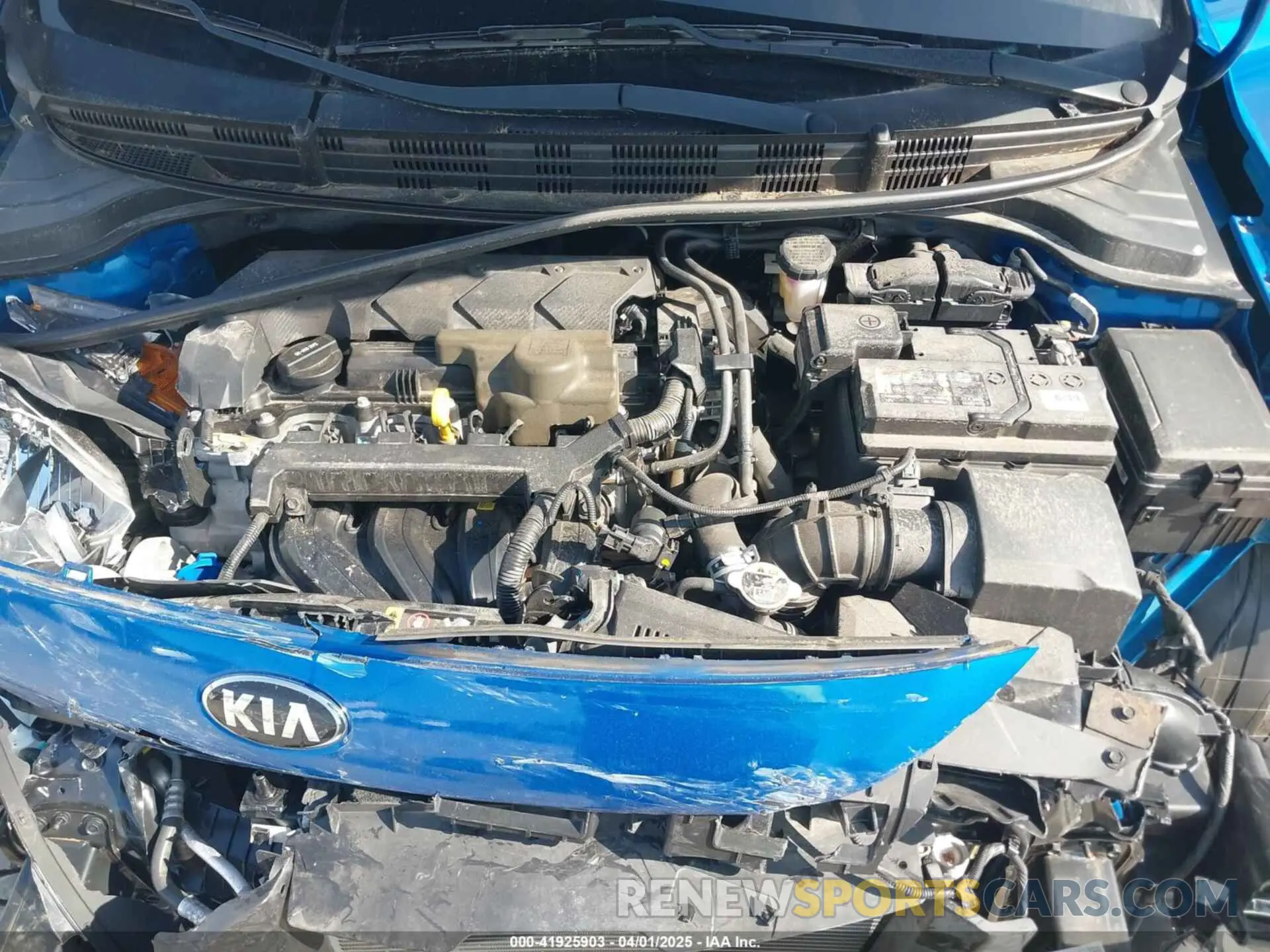 10 fotografías del automóvil dañado 3KPA24AD5ME392302 KIA RIO 2021