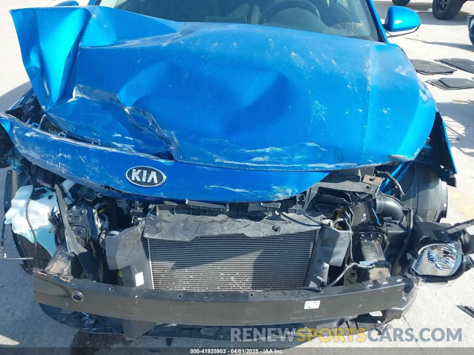 13 fotografías del automóvil dañado 3KPA24AD5ME392302 KIA RIO 2021