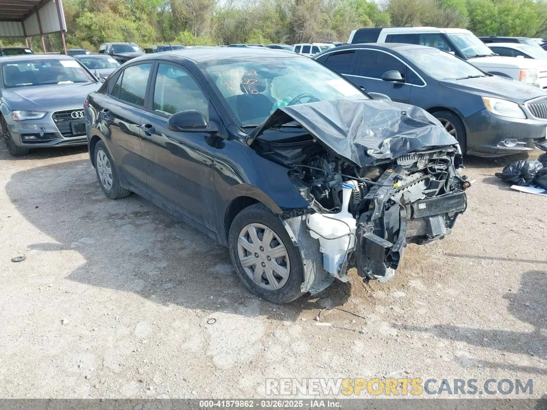 1 fotografías del automóvil dañado 3KPA24AD5ME414282 KIA RIO 2021