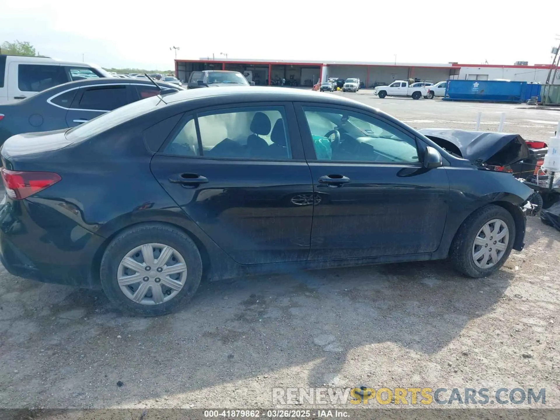 14 fotografías del automóvil dañado 3KPA24AD5ME414282 KIA RIO 2021
