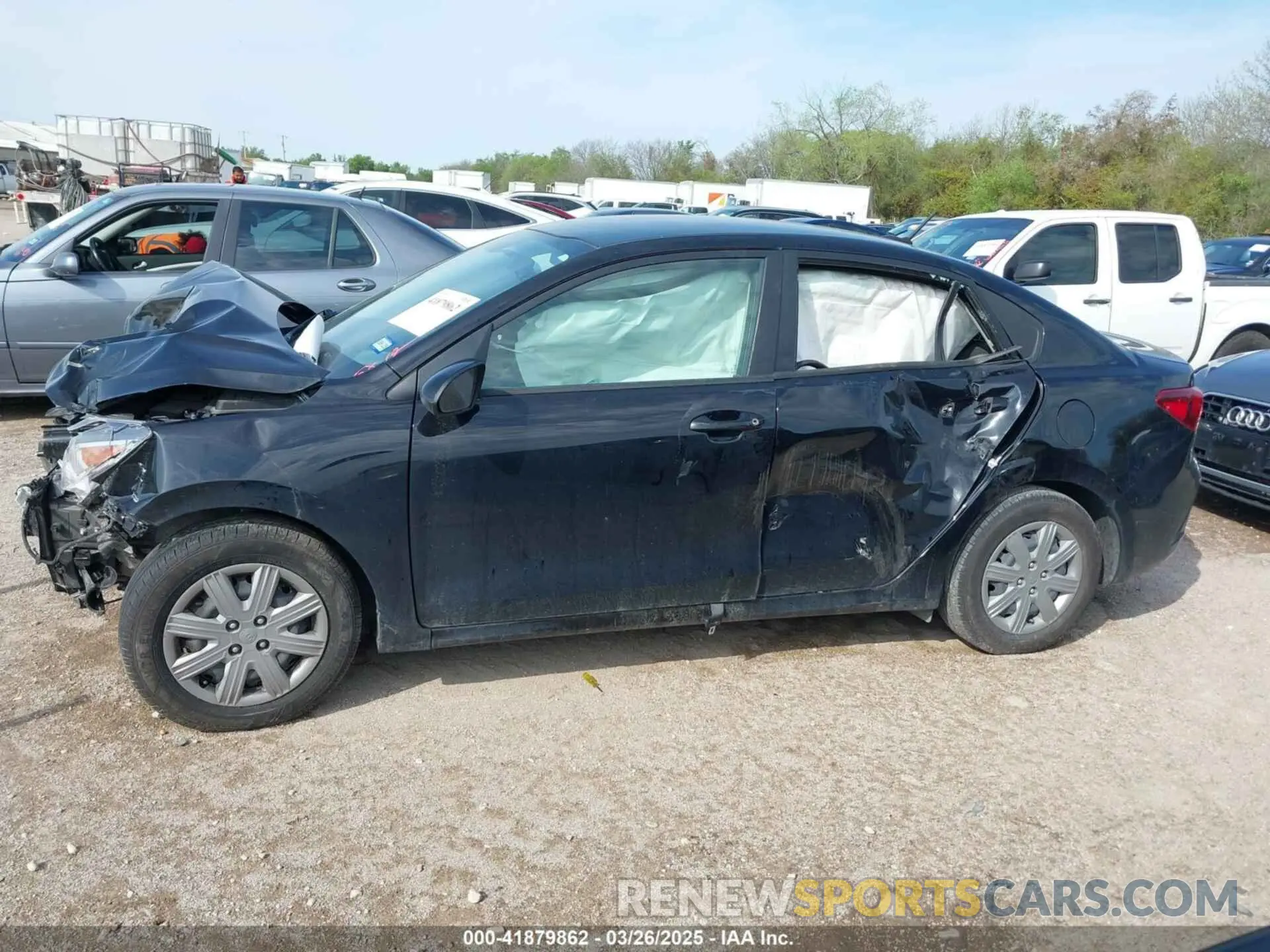 15 fotografías del automóvil dañado 3KPA24AD5ME414282 KIA RIO 2021