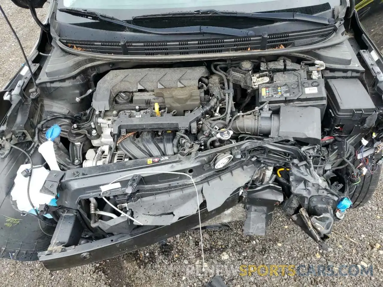 11 fotografías del automóvil dañado 3KPA24AD6ME376044 KIA RIO 2021