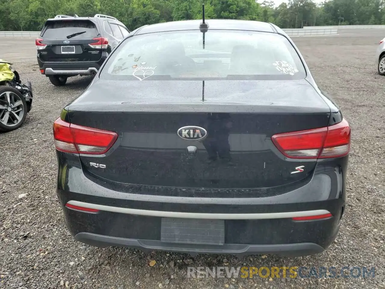 6 fotografías del automóvil dañado 3KPA24AD6ME376044 KIA RIO 2021