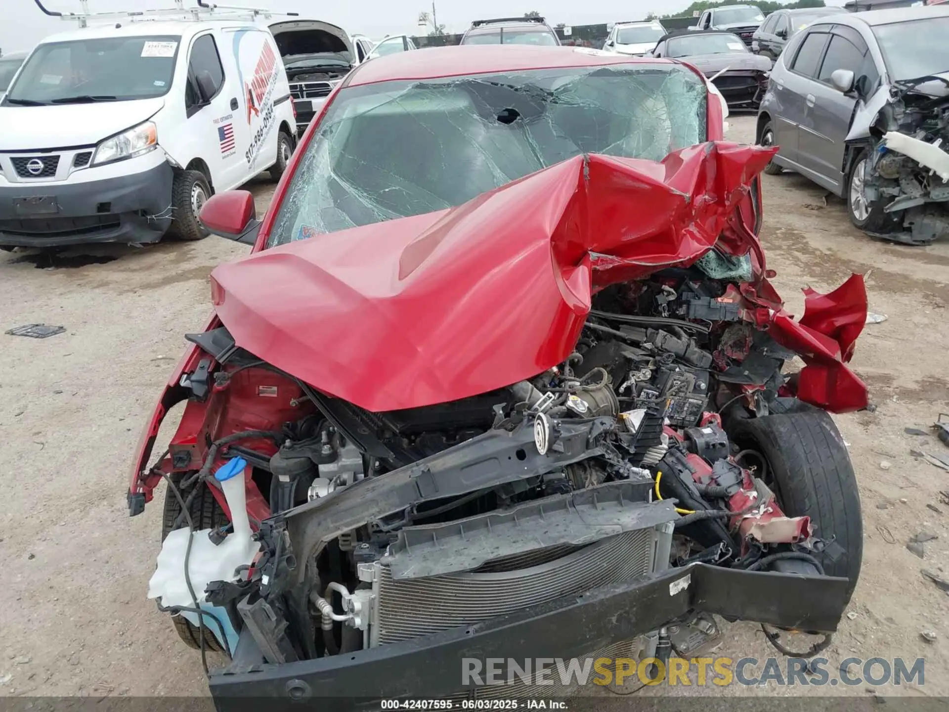6 fotografías del automóvil dañado 3KPA24AD6ME406451 KIA RIO 2021