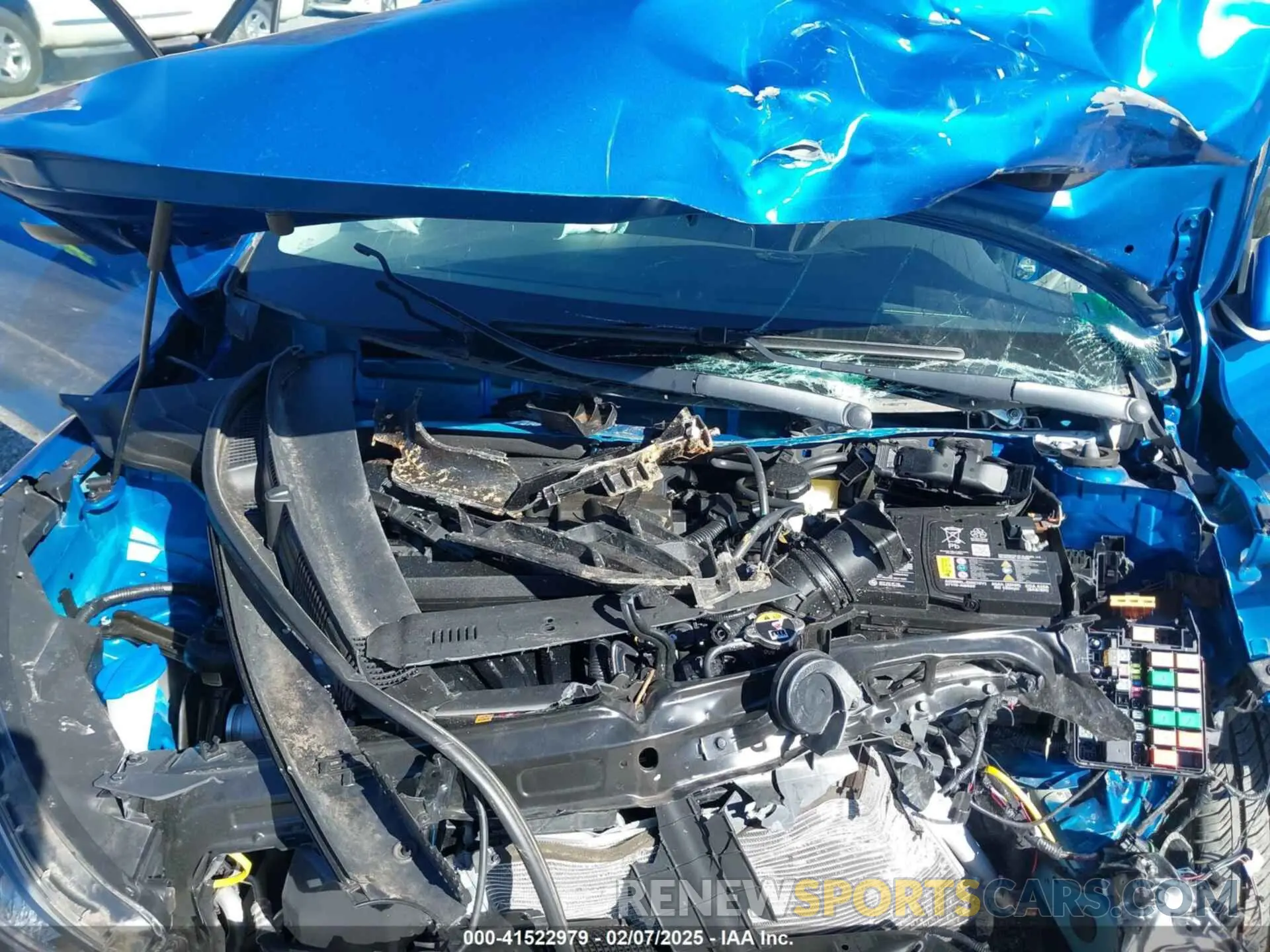 10 fotografías del automóvil dañado 3KPA24AD6ME429518 KIA RIO 2021