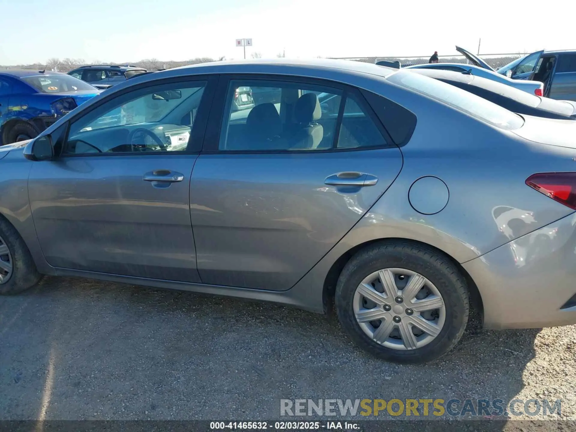 14 fotografías del automóvil dañado 3KPA24AD8ME377938 KIA RIO 2021