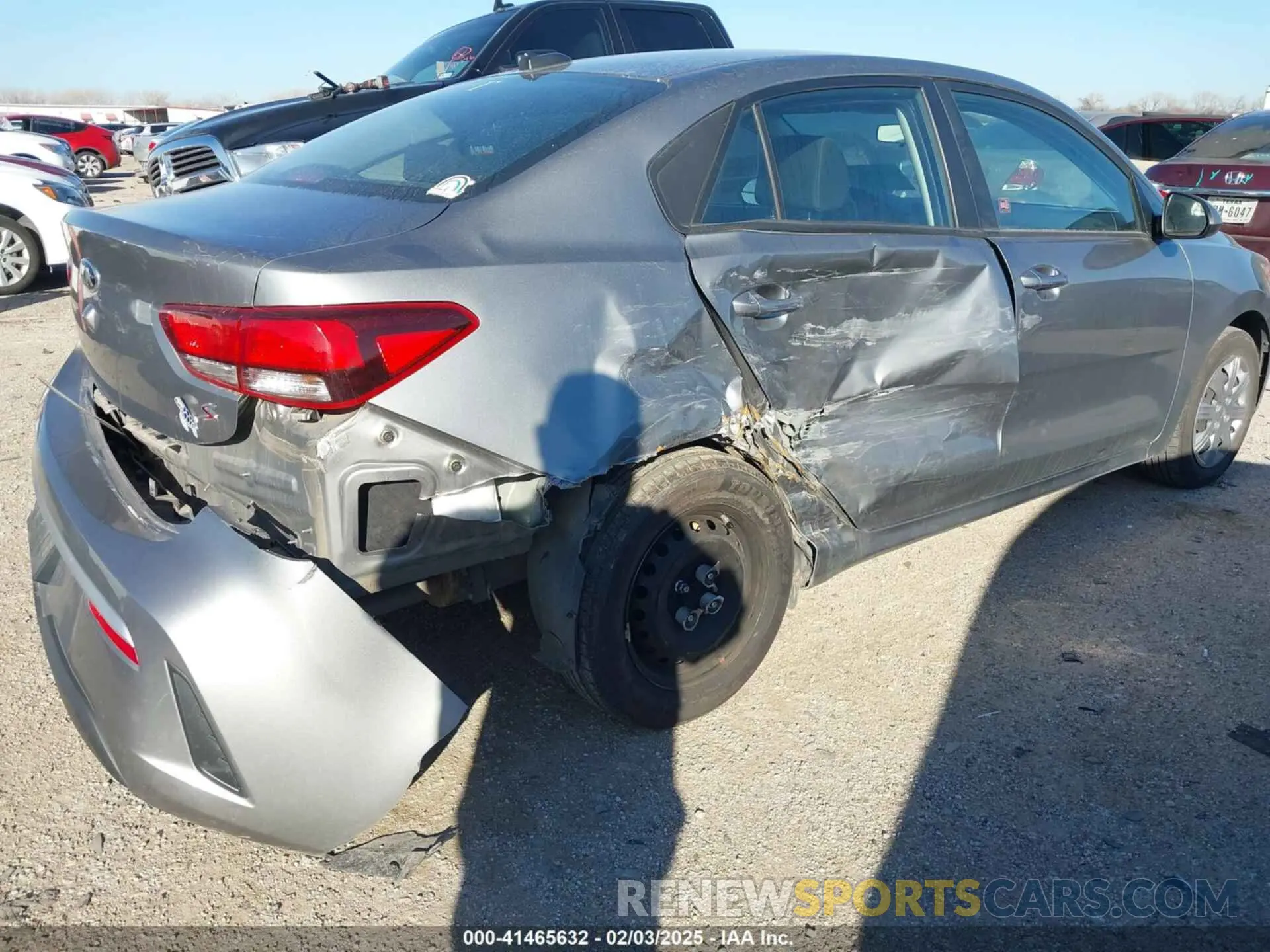 6 fotografías del automóvil dañado 3KPA24AD8ME377938 KIA RIO 2021