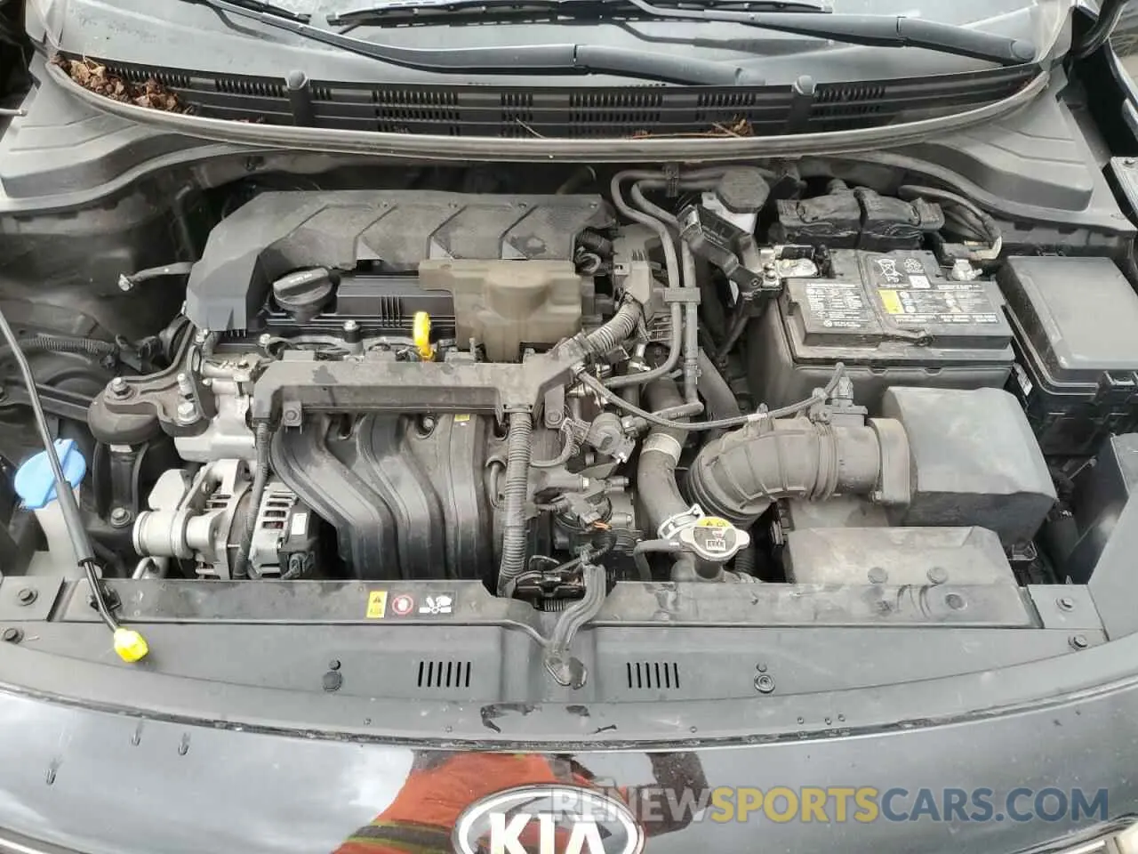 11 fotografías del automóvil dañado 3KPA24AD8ME424384 KIA RIO 2021