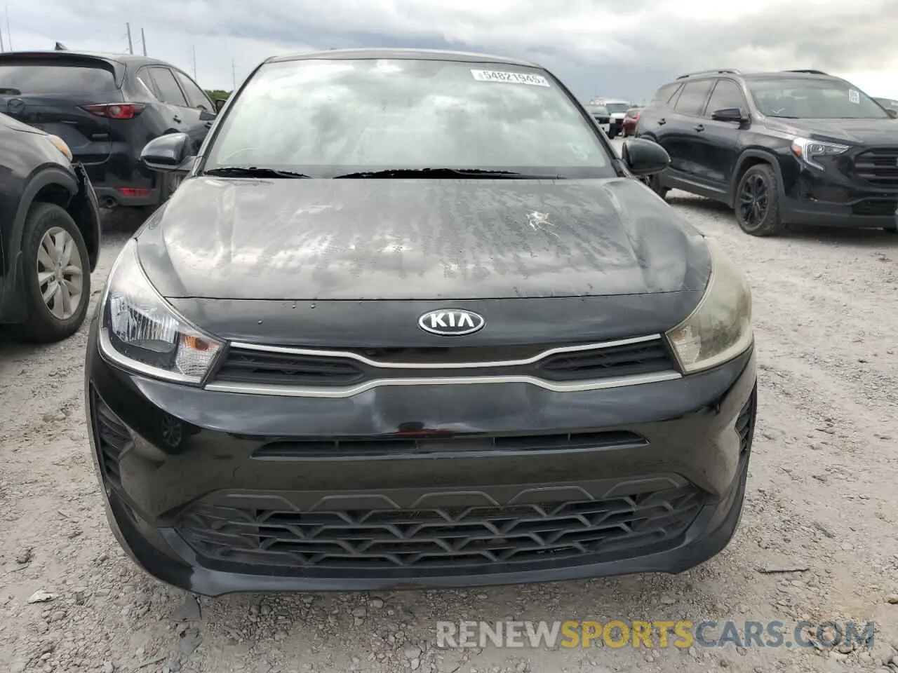 5 fotografías del automóvil dañado 3KPA24AD8ME424384 KIA RIO 2021