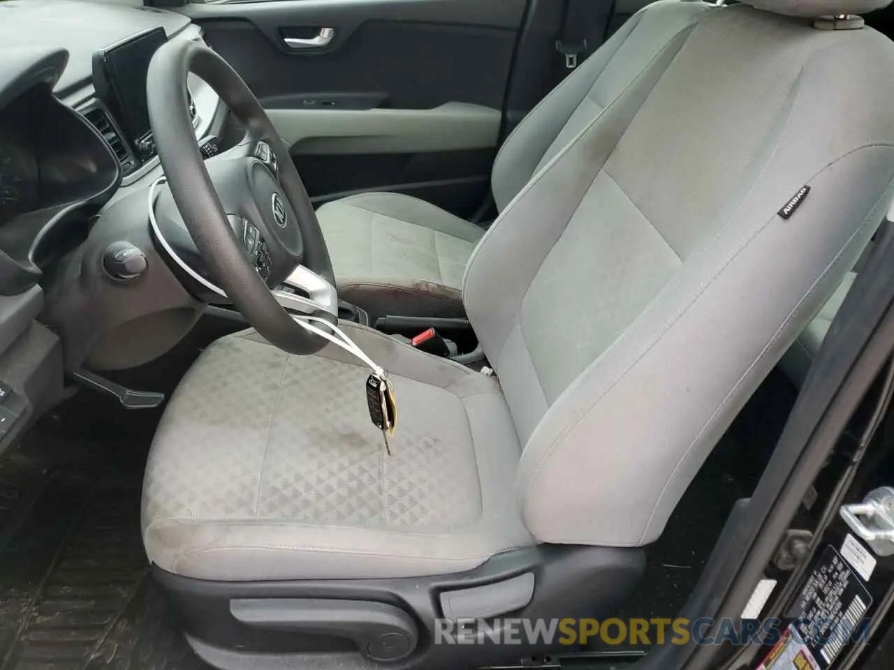 7 fotografías del automóvil dañado 3KPA24AD8ME424384 KIA RIO 2021