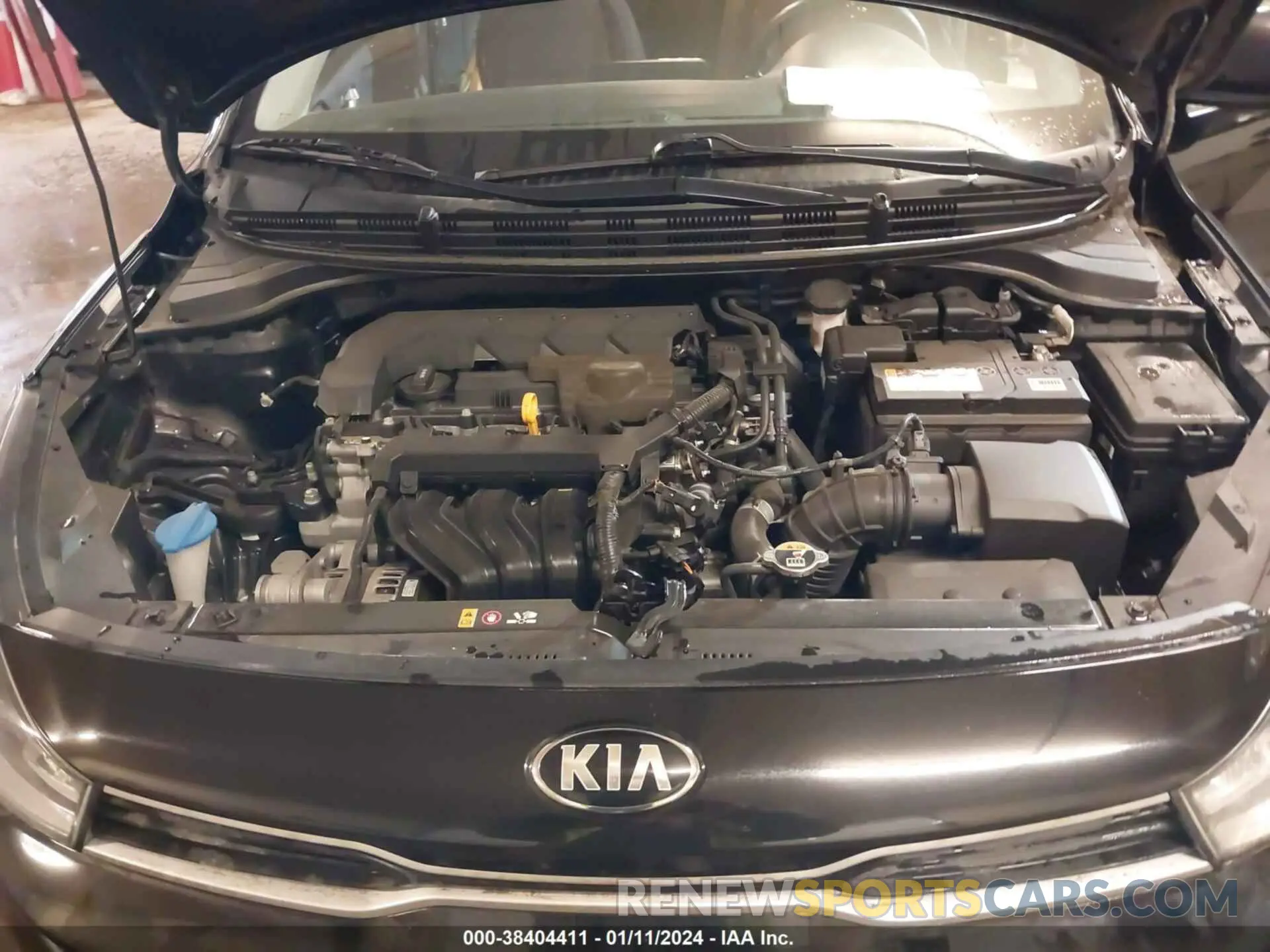 10 fotografías del automóvil dañado 3KPA24AD9ME385515 KIA RIO 2021