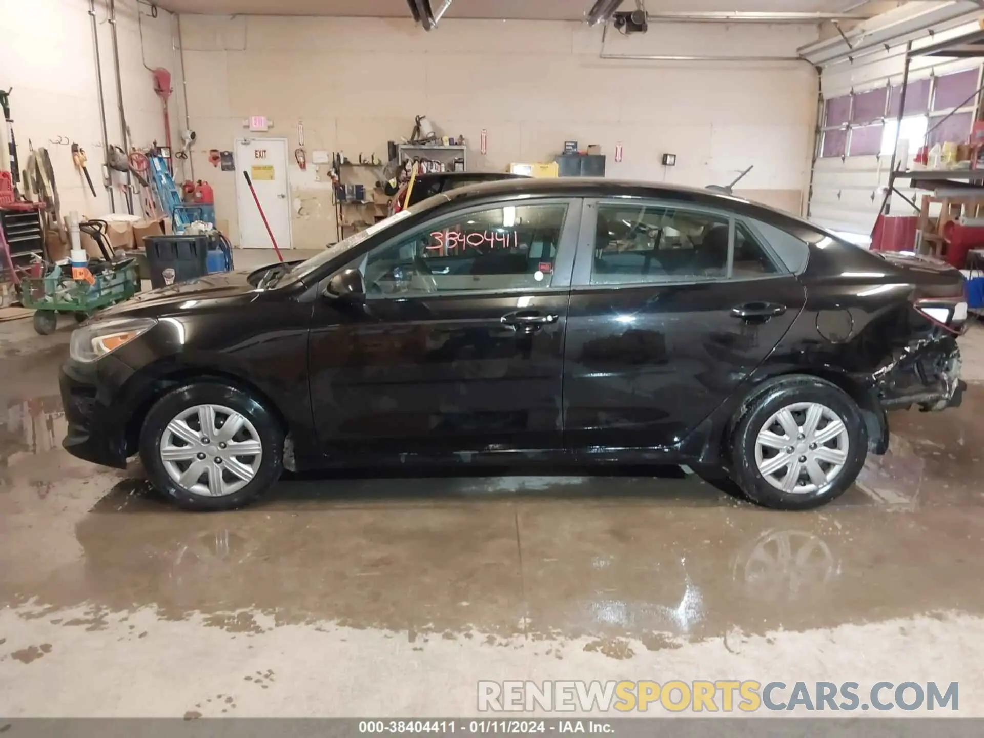15 fotografías del automóvil dañado 3KPA24AD9ME385515 KIA RIO 2021