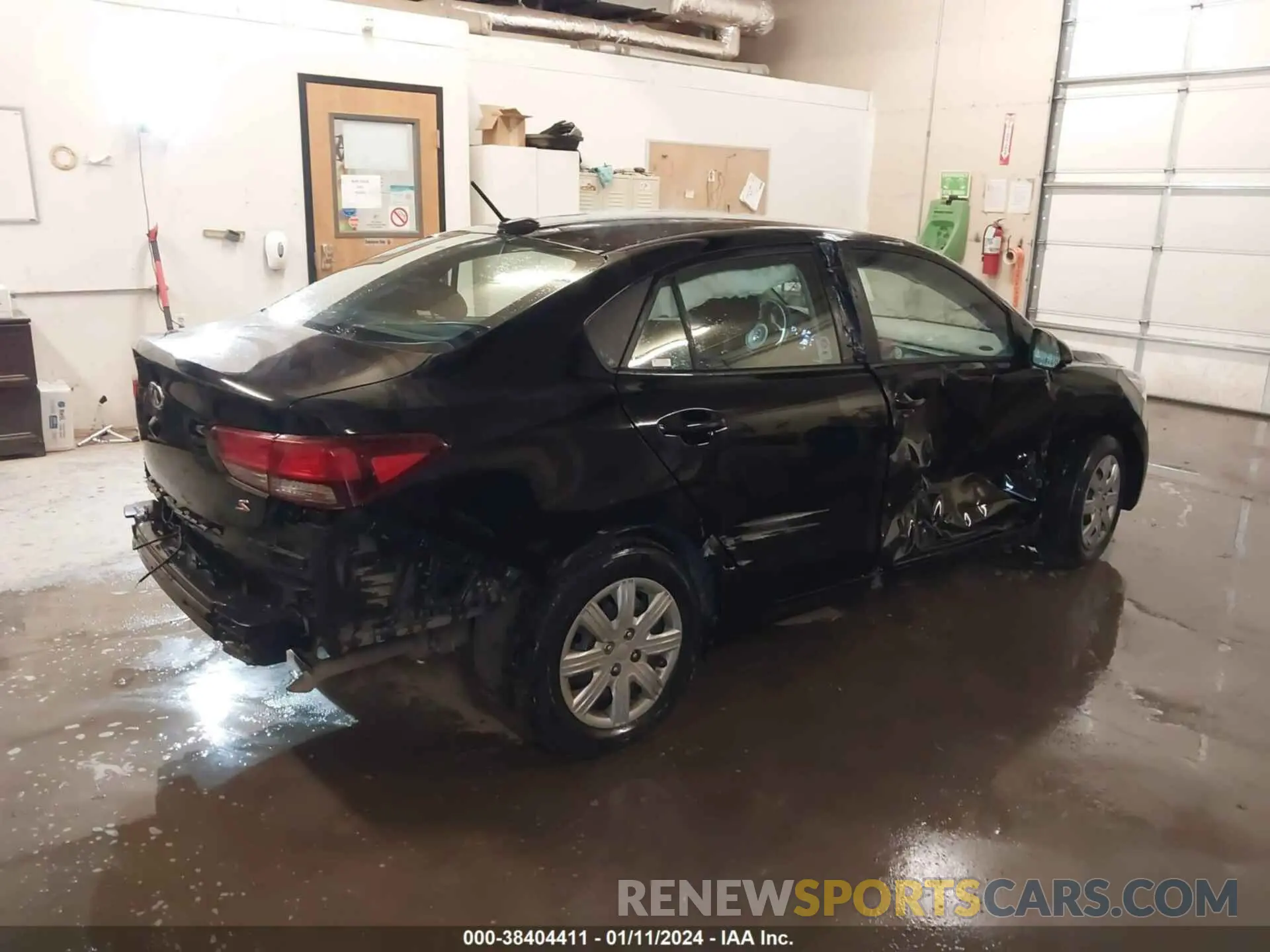 4 fotografías del automóvil dañado 3KPA24AD9ME385515 KIA RIO 2021