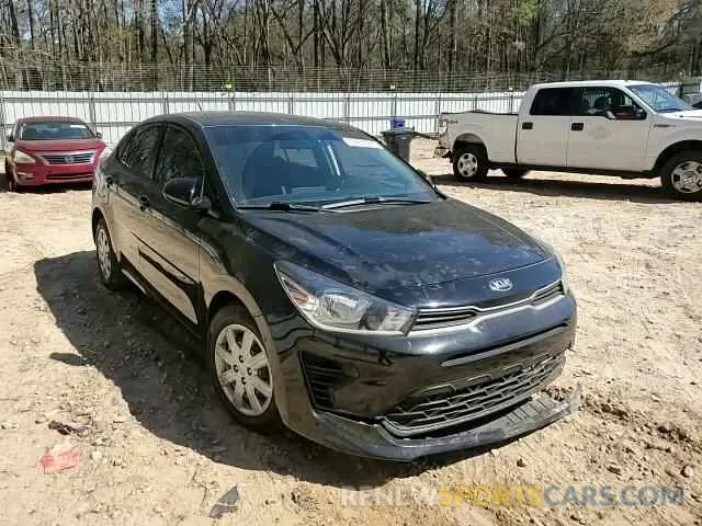 10 fotografías del automóvil dañado 3KPA24ADXME418098 KIA RIO 2021