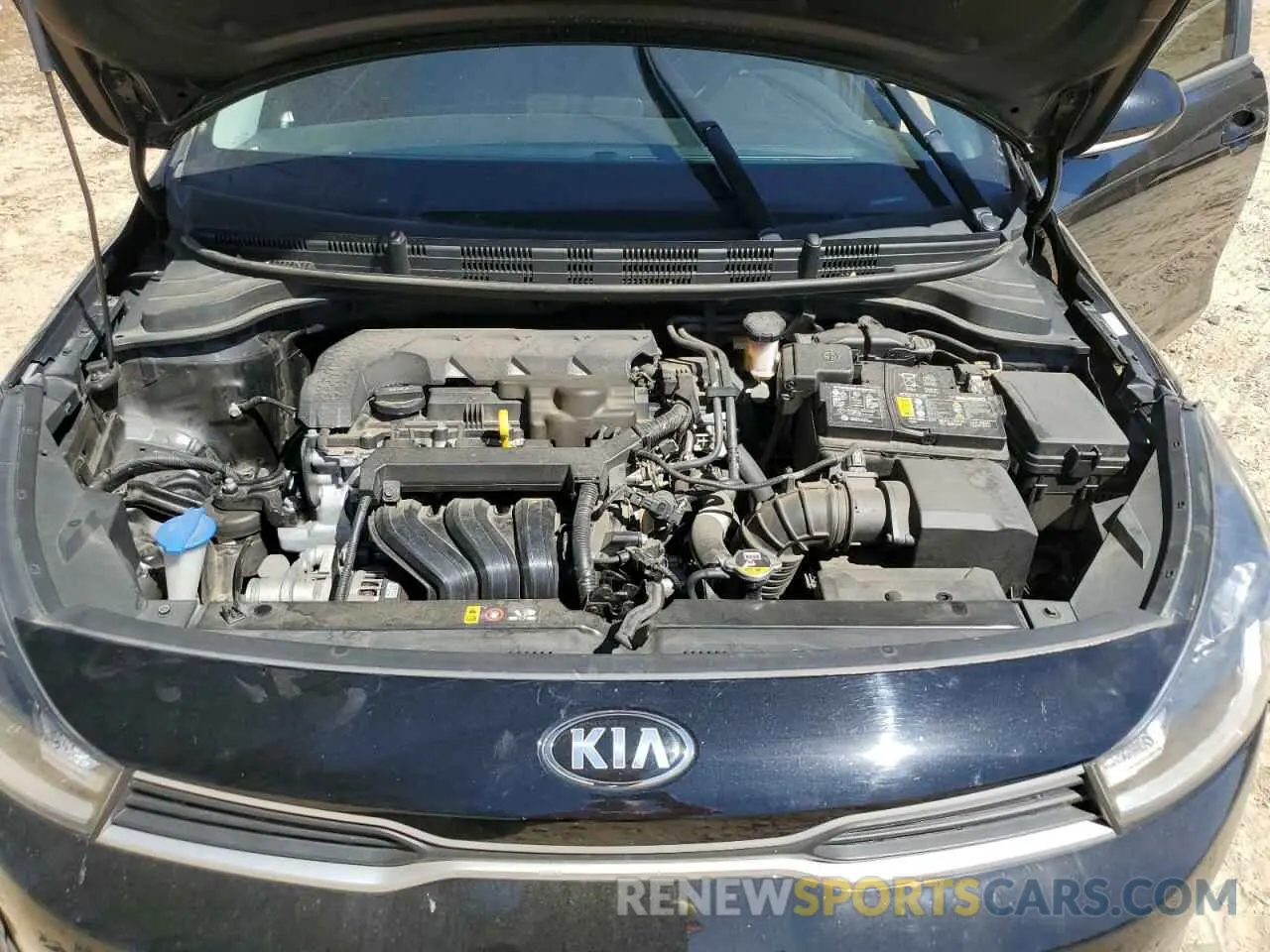 13 fotografías del automóvil dañado 3KPA24ADXME418098 KIA RIO 2021