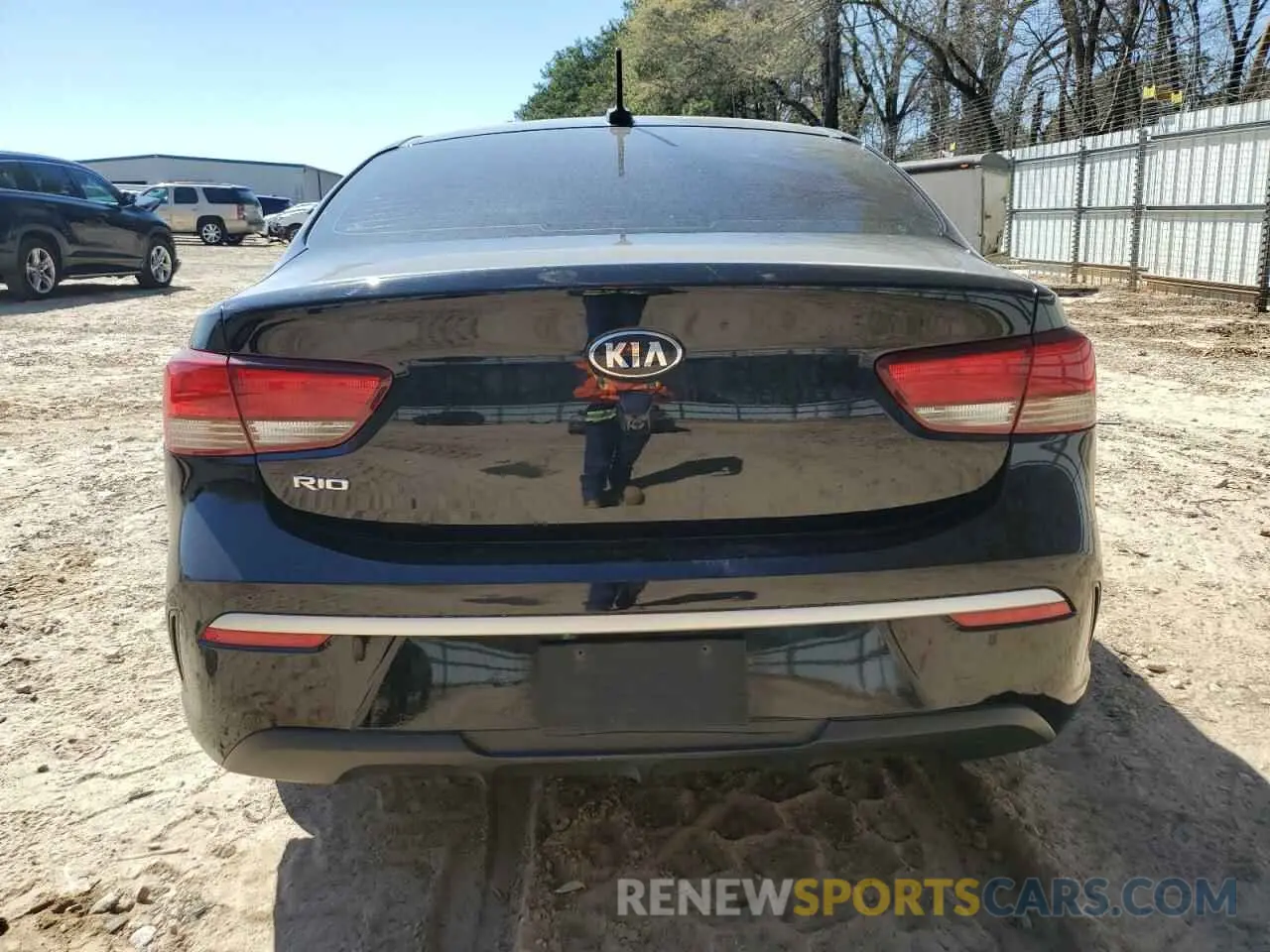 6 fotografías del automóvil dañado 3KPA24ADXME418098 KIA RIO 2021