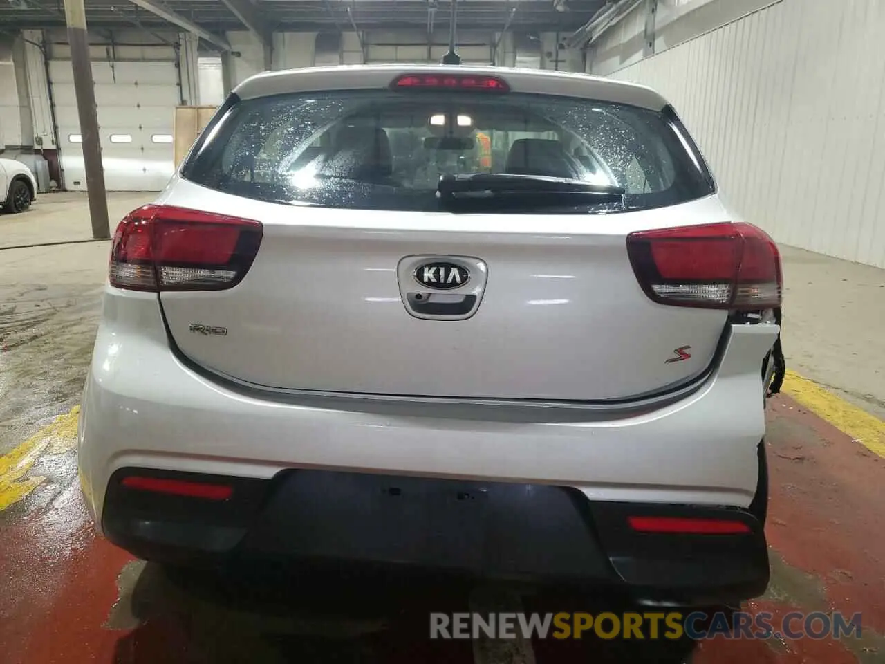 6 fotografías del automóvil dañado 3KPA25AD3ME433290 KIA RIO 2021
