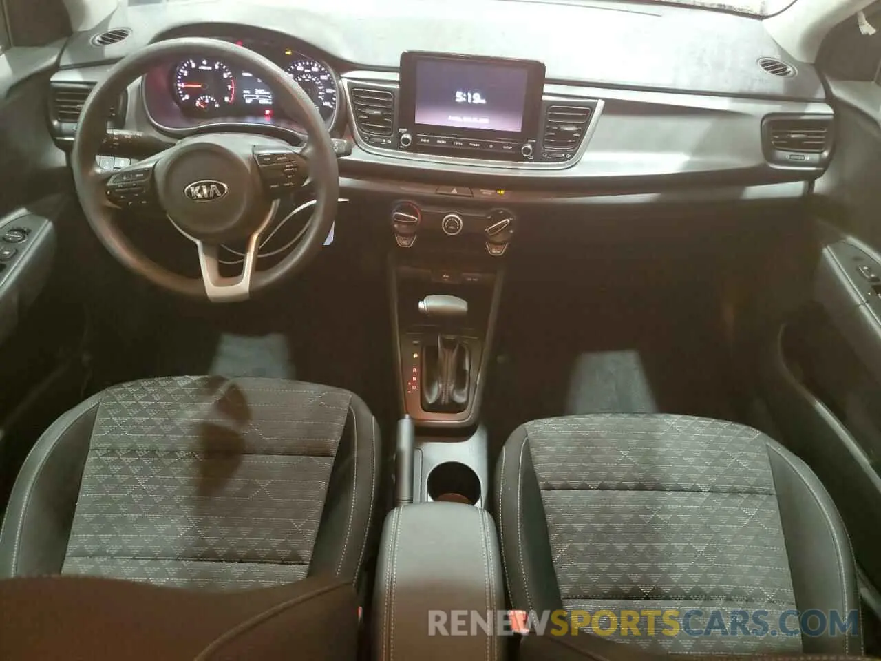 8 fotografías del automóvil dañado 3KPA25AD3ME433290 KIA RIO 2021