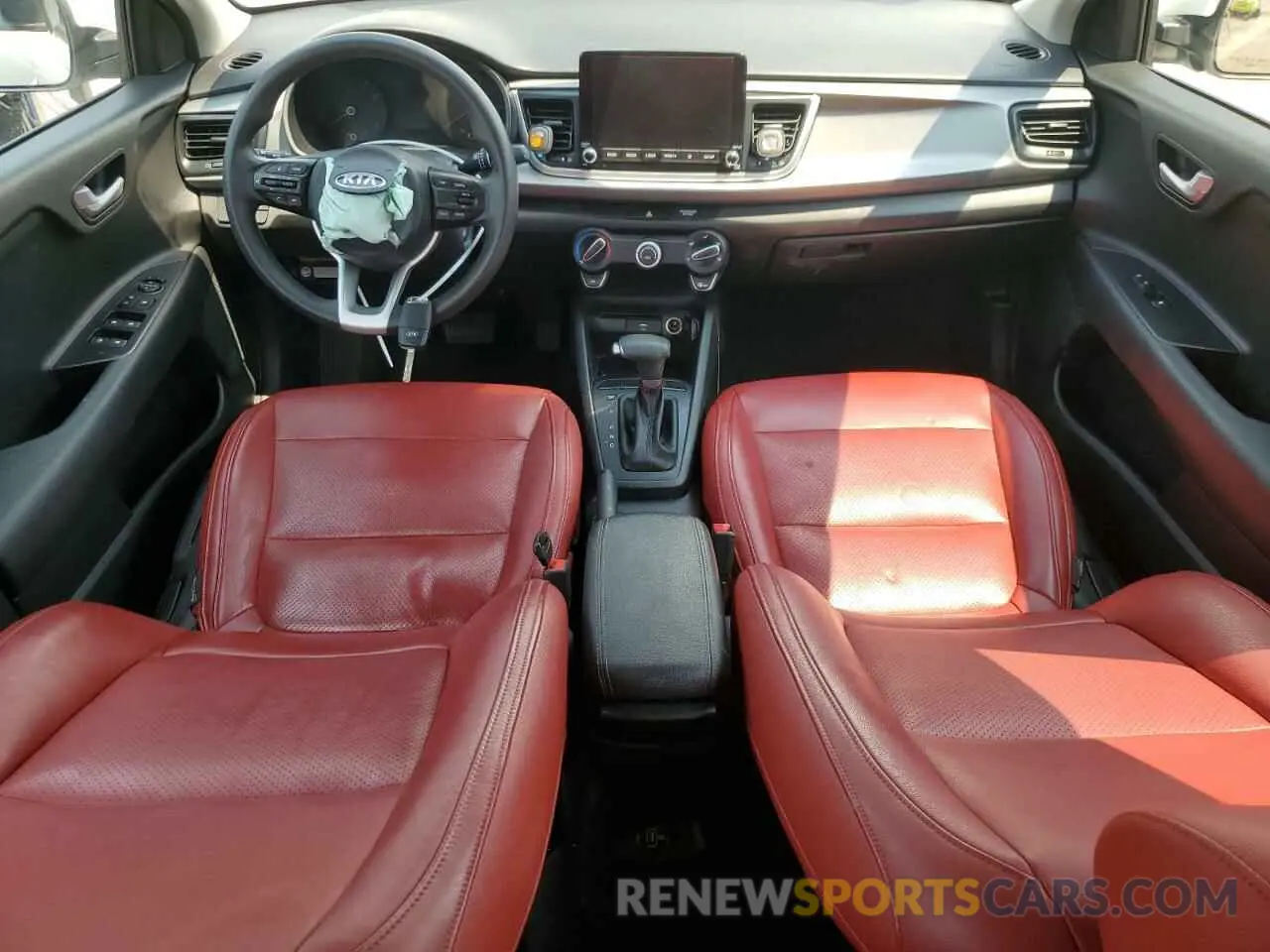 8 fotografías del automóvil dañado 3KPA25ADXME388414 KIA RIO 2021