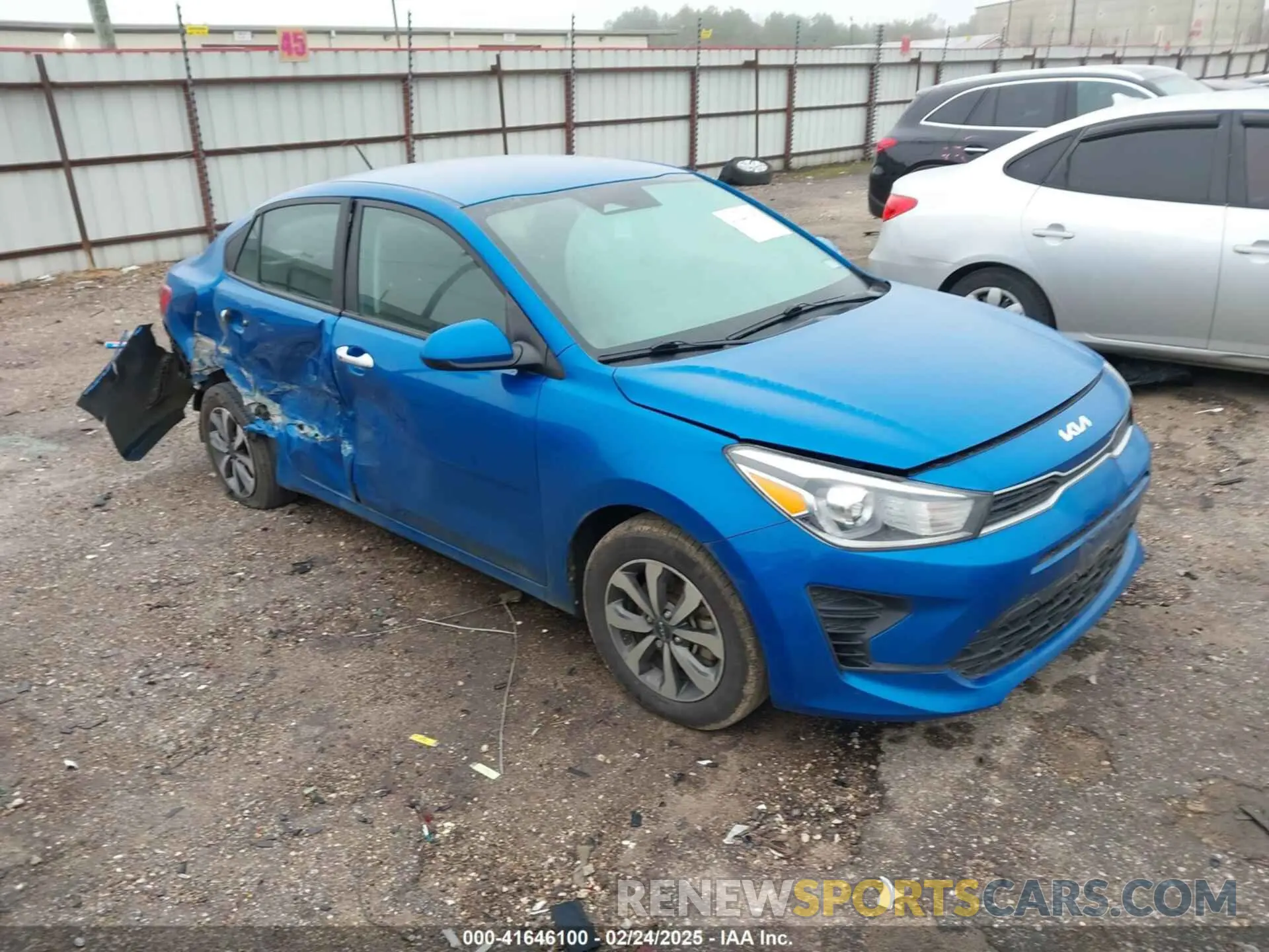 1 fotografías del automóvil dañado 3KPA24AD0NE458613 KIA RIO 2022