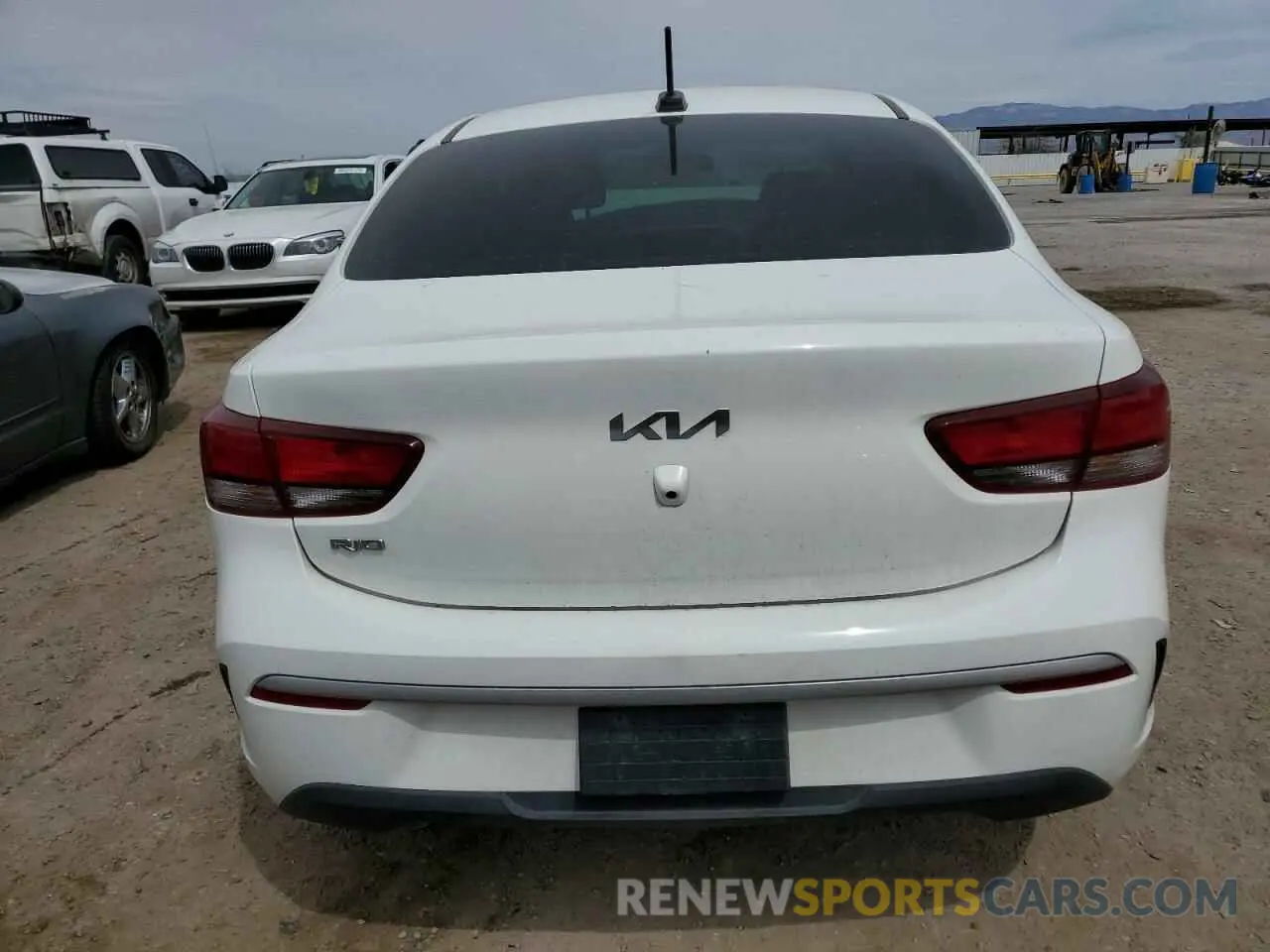 6 fotografías del automóvil dañado 3KPA24AD0NE478831 KIA RIO 2022