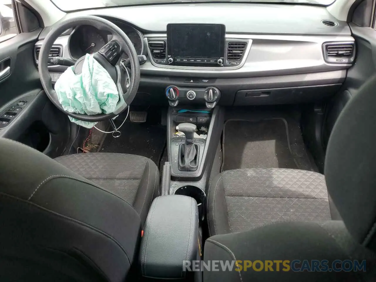 8 fotografías del automóvil dañado 3KPA24AD0NE478831 KIA RIO 2022