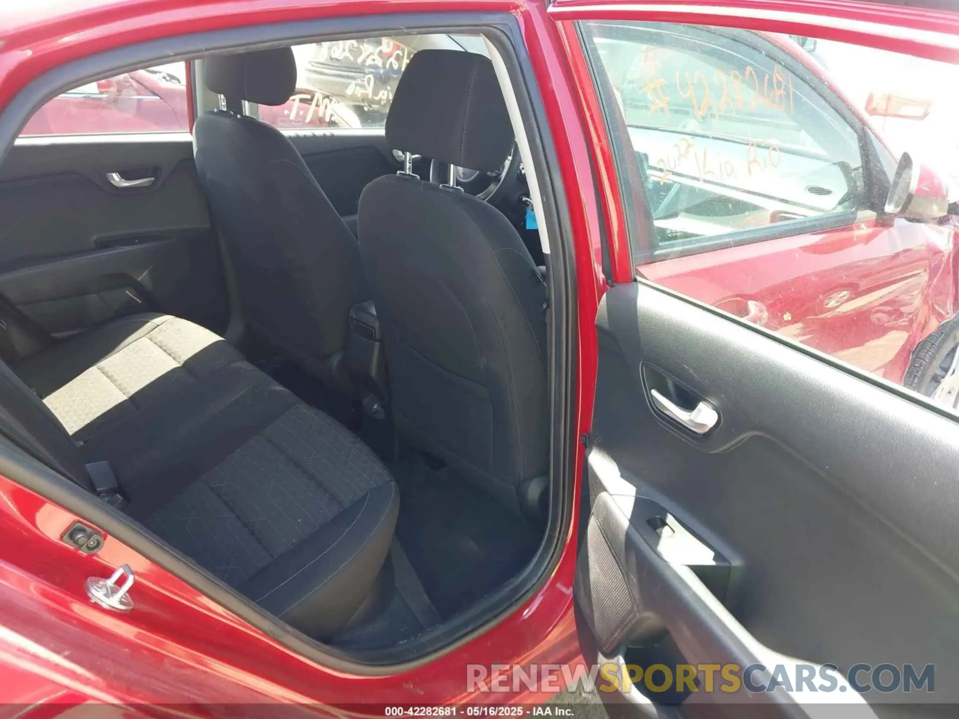 8 fotografías del automóvil dañado 3KPA24AD1NE432585 KIA RIO 2022