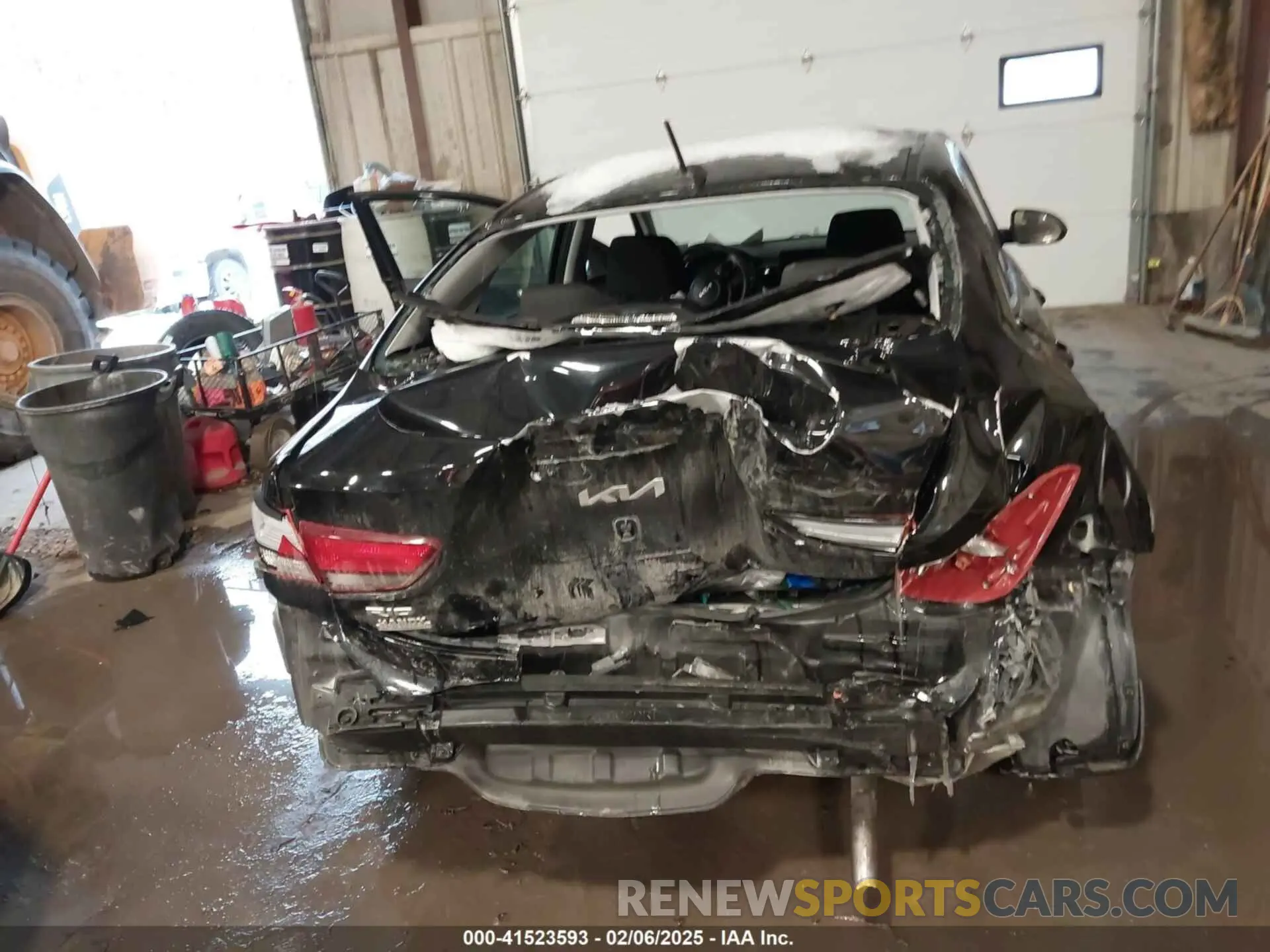 16 fotografías del automóvil dañado 3KPA24AD1NE440072 KIA RIO 2022