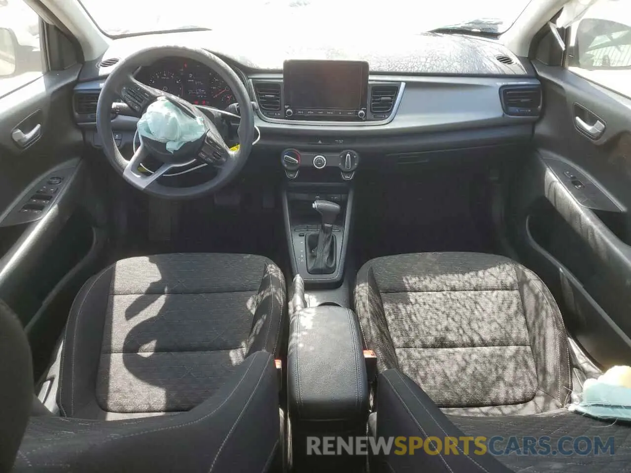 8 fotografías del automóvil dañado 3KPA24AD1NE449662 KIA RIO 2022