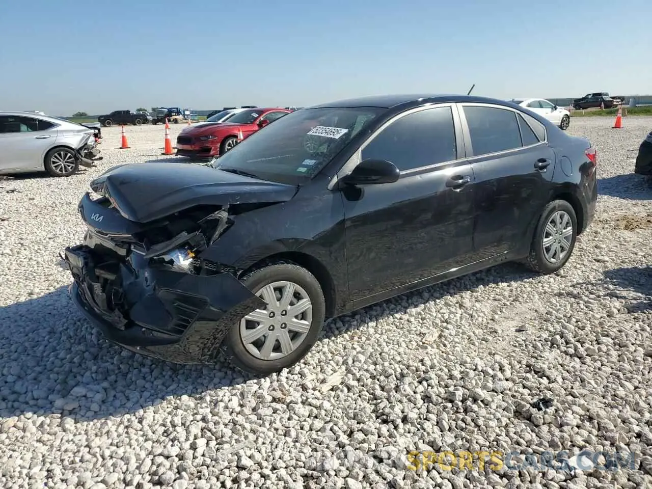 1 fotografías del automóvil dañado 3KPA24AD2NE438931 KIA RIO 2022