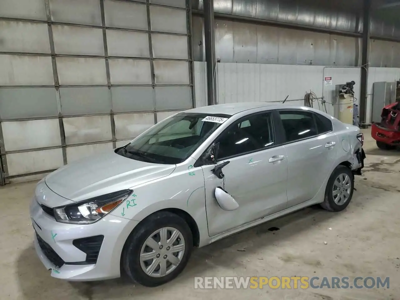 1 fotografías del automóvil dañado 3KPA24AD2NE445328 KIA RIO 2022